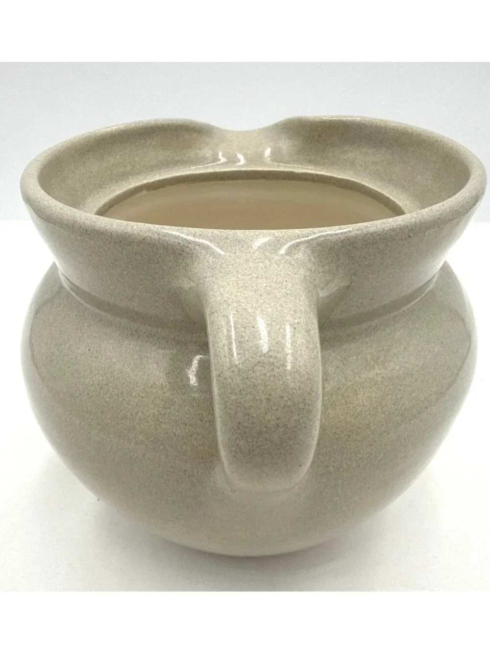 Vtg Ceramic Creamer Pitcher Handle 5